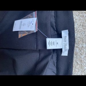 New with tags. WHBM Ponte Slim Straight pant size 10
